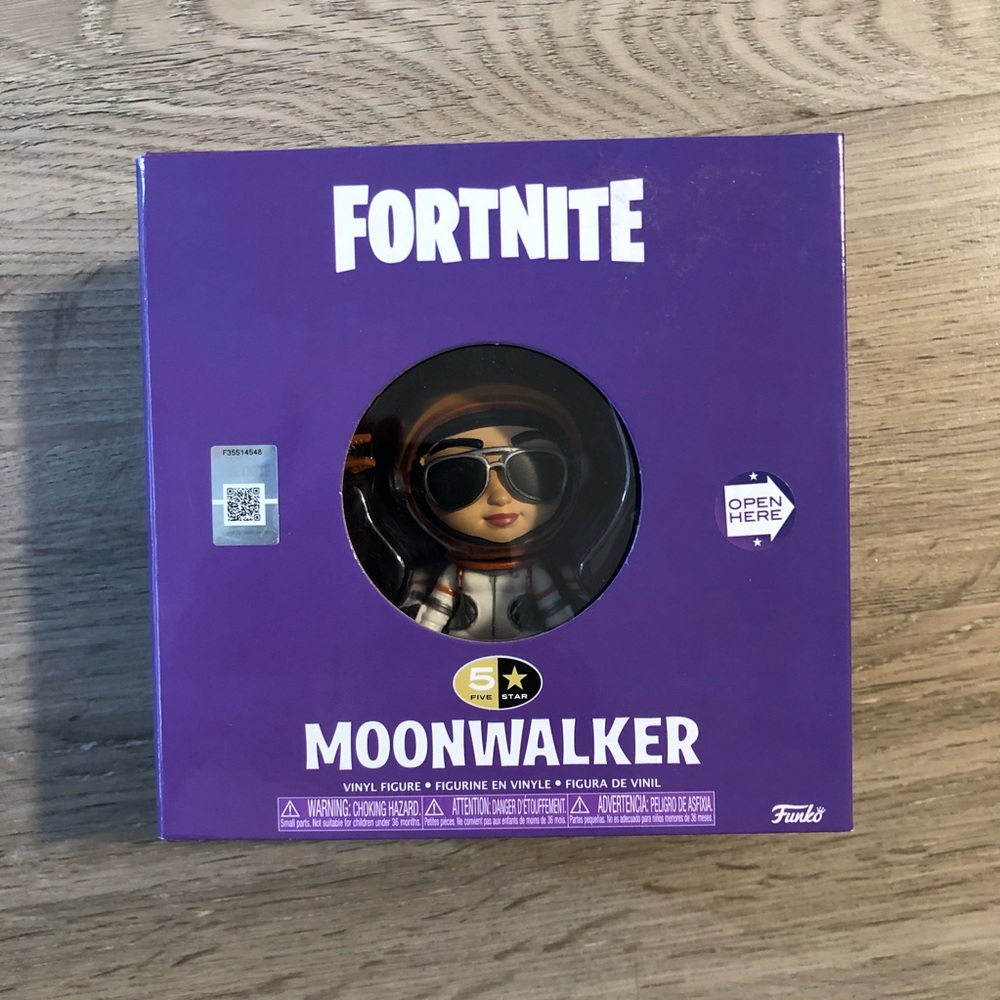 🆕 Fortnite Moonwalker 5⭐️ Vinyl Figure by Funko.